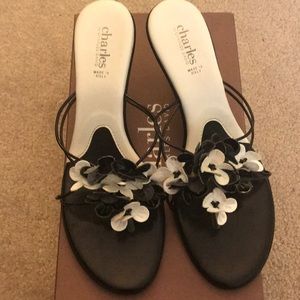 Charles David Black and White Heels!